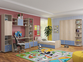 Детская комната ДЕЛЬТА Композиция  9