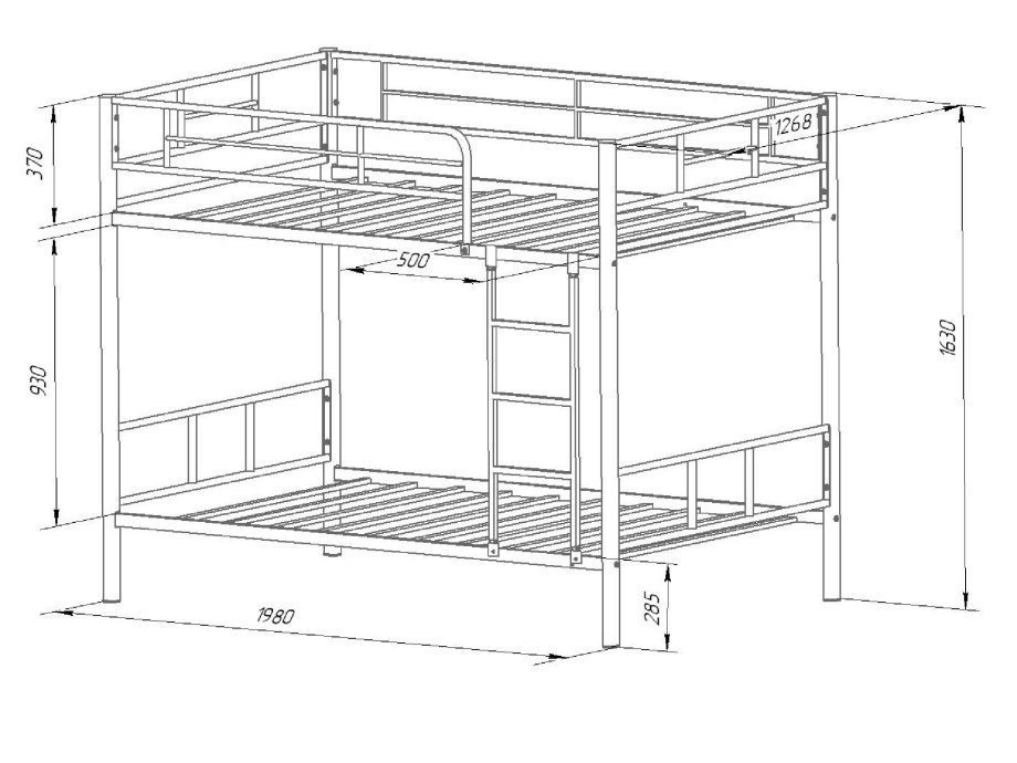 Кровать двухъярусная «Севилья 2.03 (120)»
