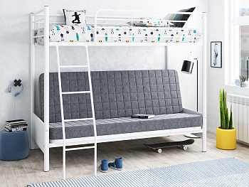 Кровать двухъярусная с диваном «Мадлен 2»