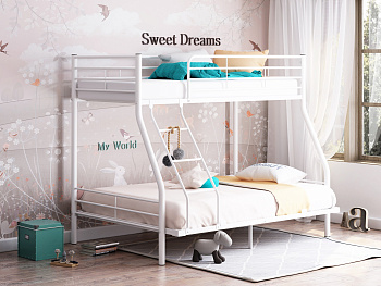 Кровать двухъярусная «Гранада 2 140» с отверстиями под полку